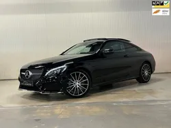 Zwart Gebruikt 2016 Mercedes C250 Prestige Coupé | € 21.900 (Eerlijke prijs)