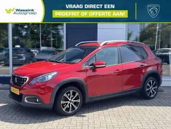 Rood Gebruikt 2019 Peugeot 2008 Signature Sky SUV | € 12.940 (Goede deal)