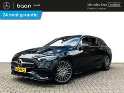Zwart Gebruikt 2024 Mercedes C300e AMG line Stationwagen | € 51.900 (Eerlijke prijs)