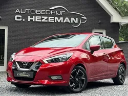 Rood Gebruikt 2021 Nissan Micra Tekna Hatchback | € 13.945 (Eerlijke prijs)