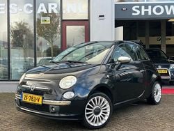 Zwart Gebruikt 2010 Fiat 500 Lounge Cabriolet | € 3.999 (Goede deal)