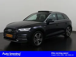 Metallic moonshine blue (w1) Gebruikt 2020 Audi Q5 S-Line SUV | € 37.895 (Eerlijke prijs)