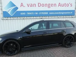 Zwart Gebruikt 2017 VW Golf VII R-line Stationwagen | € 15.995 (Eerlijke prijs)