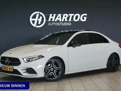 Wit Gebruikt 2020 Mercedes A180 AMG line Plus Sedan | € 29.850 (Iets duurder)