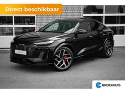Zwart Nieuw 2025 Audi Q6 Sportback e-tron Ambiente SUV | € 85.600 (Goede deal)