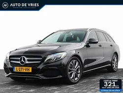 Zwart Gebruikt 2017 Mercedes C180 Avantgarde Stationwagen | € 19.850 (Eerlijke prijs)