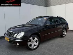 Zwart, metallic lak Gebruikt 2004 Mercedes E500 Elegance Stationwagen | € 7.550 (Super prijs)