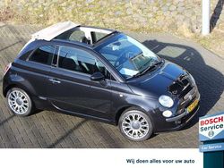 Zwart Gebruikt 2011 Fiat 500C Rock Cabriolet | € 6.749 (Eerlijke prijs)