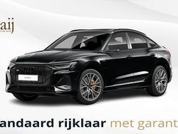 Zwart Gebruikt 2022 Audi e-tron Sportback Basis SUV | € 37.450 (Goede deal)