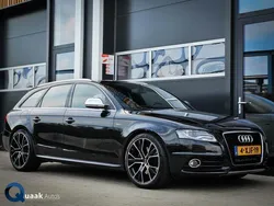 Zwart Gebruikt 2009 Audi S4 S-Line Stationwagen | € 11.450
