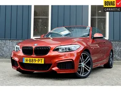 Oranje, metallic lak Gebruikt 2020 BMW 218 Executive Cabriolet | € 32.950 (Iets duurder)