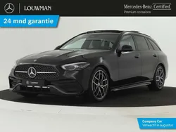 Zwart Gebruikt 2024 Mercedes C180 AMG line Stationwagen | € 49.945 (Duur)