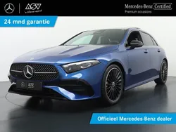 Blauw Gebruikt 2024 Mercedes A180 AMG line Plus Hatchback | € 45.895