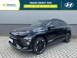 Abyss black (zwart metallic) Nieuw 2024 Hyundai Kona Edition SUV | € 41.395 (Eerlijke prijs)