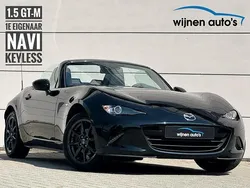 Zwart Gebruikt 2016 Mazda MX5 Cabriolet | € 18.999 (Eerlijke prijs)