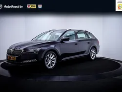 Zwart Gebruikt 2021 Skoda Superb Business Line Stationwagen | € 25.750 (Eerlijke prijs)