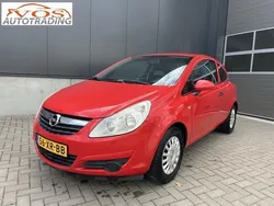 Rood Gebruikt 2007 Opel Corsa Essentia Hatchback | € 2.450 (Goede deal)