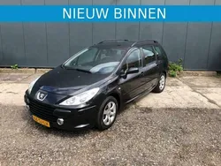 Zwart Gebruikt 2006 Peugeot 307 Stationwagen | € 2.849 (Duur)