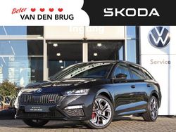 Zwart Gebruikt 2023 Skoda Octavia Business Line Stationwagen | € 37.445