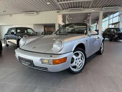 Zilver Gebruikt 1990 Porsche 911 Carrera 4 Cabriolet Cabriolet | € 74.995