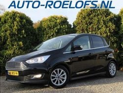 Zwart (metallic) Gebruikt 2015 Ford C-MAX Titanium MPV | € 10.890 (Eerlijke prijs)