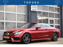 Rood Gebruikt 2018 Mercedes C180 Premium Plus Cabriolet | € 31.950 (Eerlijke prijs)