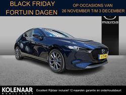 Deep crystal blue Gebruikt 2024 Mazda 3 Exclusive-Line Hatchback | € 26.895 (Eerlijke prijs)