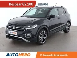 Zwart Gebruikt 2019 VW T-Cross Style SUV | € 20.949 (Goede deal)