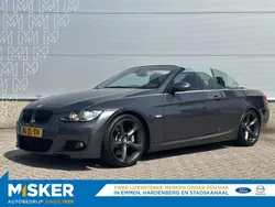 Grijs, metallic lak Gebruikt 2008 BMW 335 Cabriolet Executive Cabriolet | € 16.900 (Eerlijke prijs)