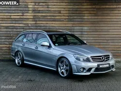 Grijs, metallic lak Gebruikt 2008 Mercedes C63 AMG AMG Stationwagen | € 27.990 (Goede deal)