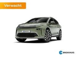 Groen Nieuw 2025 Skoda Enyaq iV SportLine SUV | € 53.170 (Eerlijke prijs)