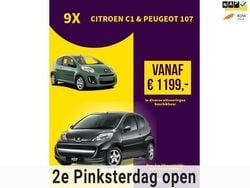 Zwart Gebruikt 2010 Peugeot 107 Hatchback | € 1.999 (Super prijs)