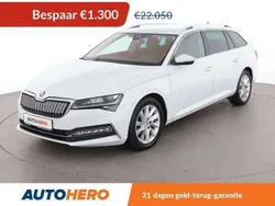 Wit Gebruikt 2020 Skoda Superb Style Stationwagen | € 20.949 (Goede deal)