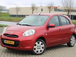 Rood Gebruikt 2011 Nissan Micra Acenta Hatchback | € 2.499 (Eerlijke prijs)