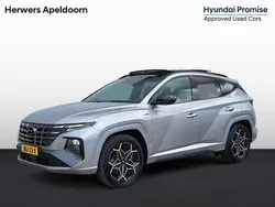 Shimmering silver metallic (r2t) Gebruikt 2022 Hyundai Tucson N Line SUV | € 34.885 (Eerlijke prijs)