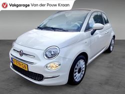 Wit Gebruikt 2021 Fiat 500C Lounge Cabriolet | € 13.900 (Eerlijke prijs)