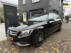 Zwart Gebruikt 2016 Mercedes C180 Avantgarde Stationwagen | € 15.900 (Eerlijke prijs)