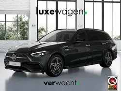 Grijs, metallic lak Gebruikt 2022 Mercedes C300 AMG Stationwagen | € 39.900 (Eerlijke prijs)