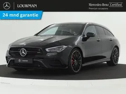 Zwart Gebruikt 2023 Mercedes CLA35 AMG Shooting Brake Premium Stationwagen | € 59.950