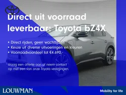 Attitude black metallic (donker zwart metallic) Gebruikt 2025 Toyota bZ4X Active SUV | € 41.995 (Goede deal)