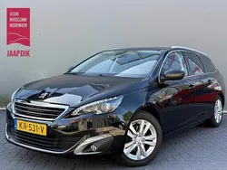 Zwart Gebruikt 2016 Peugeot 308 Premium Stationwagen | € 5.444 (Super prijs)