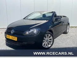 Zwart, metallic lak Gebruikt 2012 VW Golf Cabriolet Exclusive Cabriolet | € 9.950 (Goede deal)