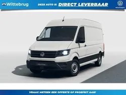 Wit Nieuw 2024 VW Crafter Trendline Van | € 44.351 (Eerlijke prijs)