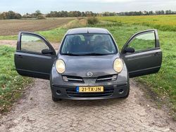 Grijs Gebruikt 2007 Nissan Micra Visia Hatchback | € 1.750 (Eerlijke prijs)