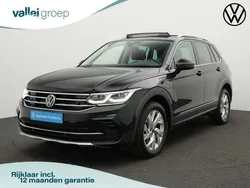 Zwart Gebruikt 2021 VW Tiguan Elegance SUV | € 33.400 (Eerlijke prijs)