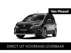 Zwart Nieuw 2025 Nissan Townstar N-Connecta MPV | € 46.495