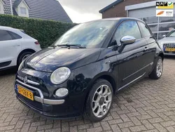 Zwart, metallic lak Gebruikt 2008 Fiat 500 Lounge Hatchback | € 3.449 (Eerlijke prijs)