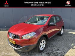 Rood Gebruikt 2010 Nissan Qashqai Visia SUV | € 6.950 (Eerlijke prijs)