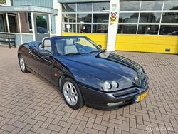 Zwart Gebruikt 2001 Alfa Romeo Spider Cabriolet | € 6.950 (Eerlijke prijs)