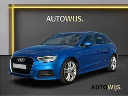 Blauw Gebruikt 2018 Audi A3 Sportback S-Line Hatchback | € 15.790 (Eerlijke prijs)